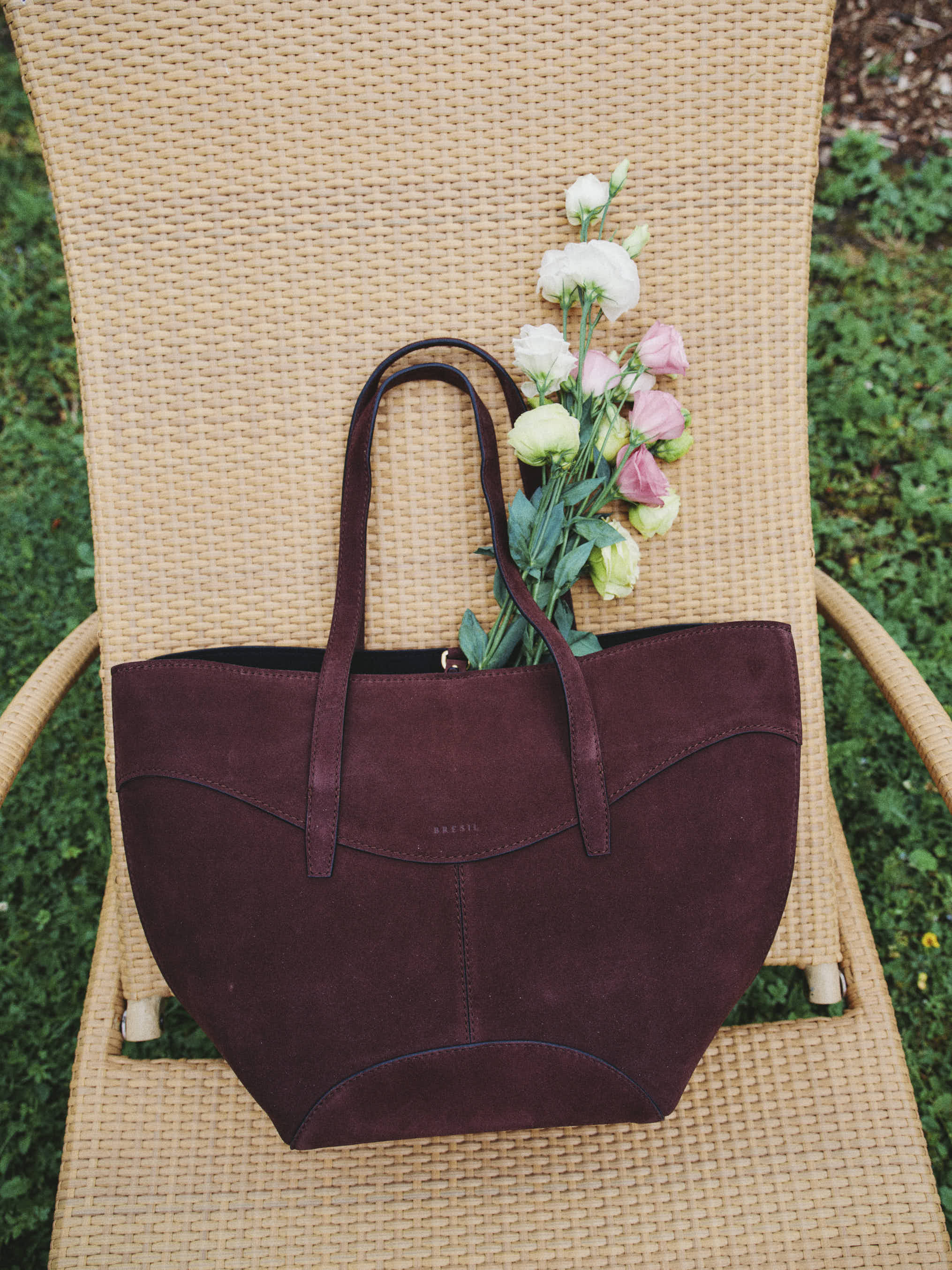 The Melford Tote - suede