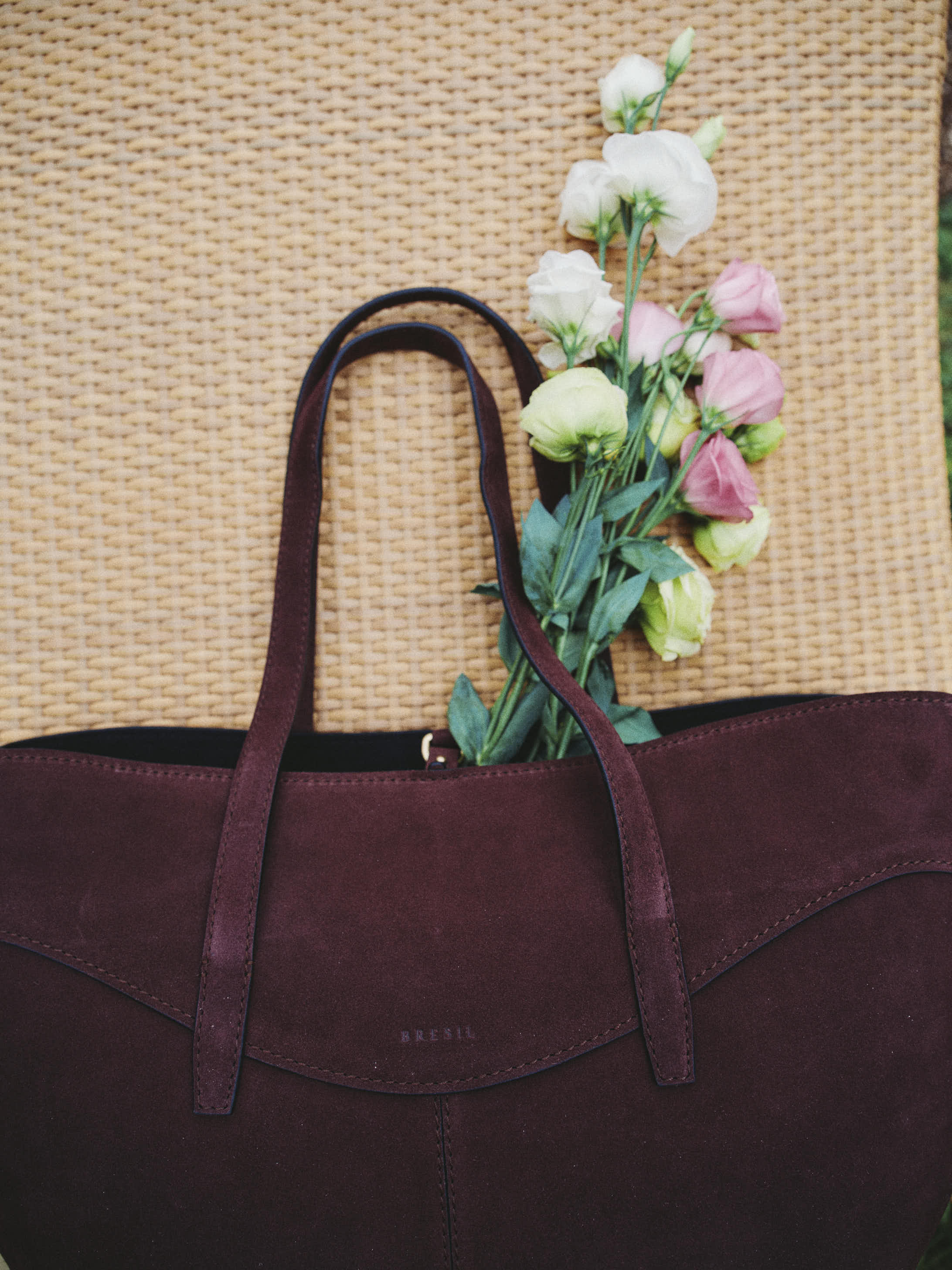 The Melford Tote - suede