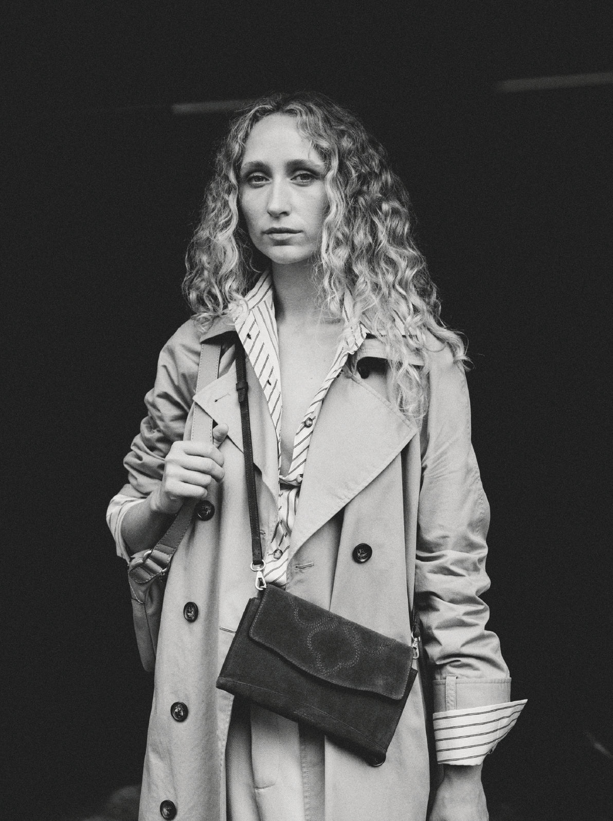 The Kersey Clutch - suede