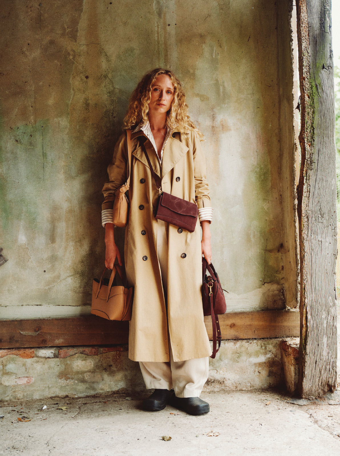 The Kersey Clutch - suede