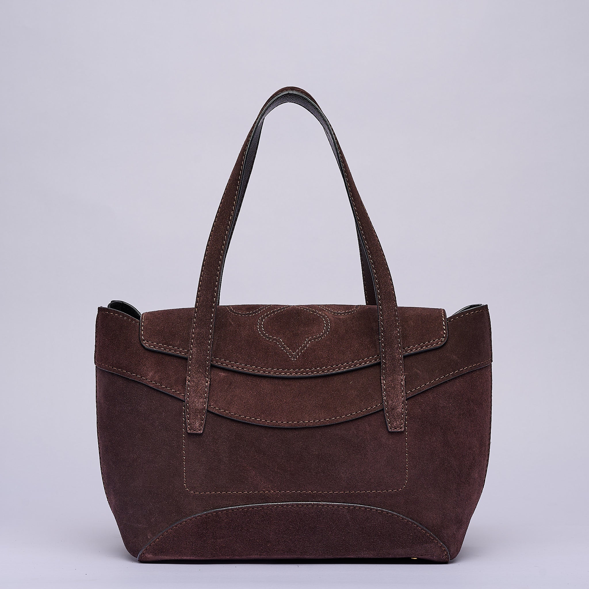 The Kersey Flap Over - suede